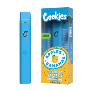 Cookies THCa Disposable 3g – Apples & Bananas